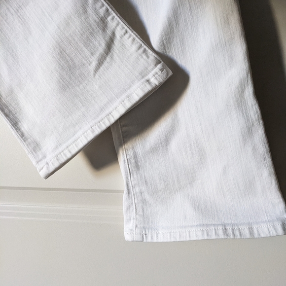 Madewell Cali Demi Boot Jeans White size 26 - Picture 3 of 8